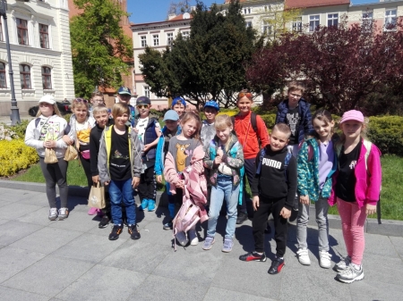 Wycieczka uczniów klas drugich do Bydgoszczy